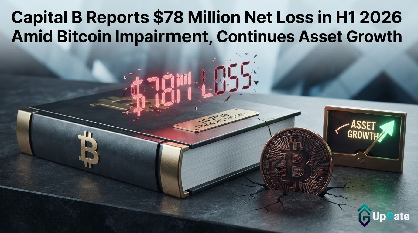 Capital B Reports $78 Million Net Loss in H1 2026 Amid Bitcoin Impairment, Continues Asset Growth