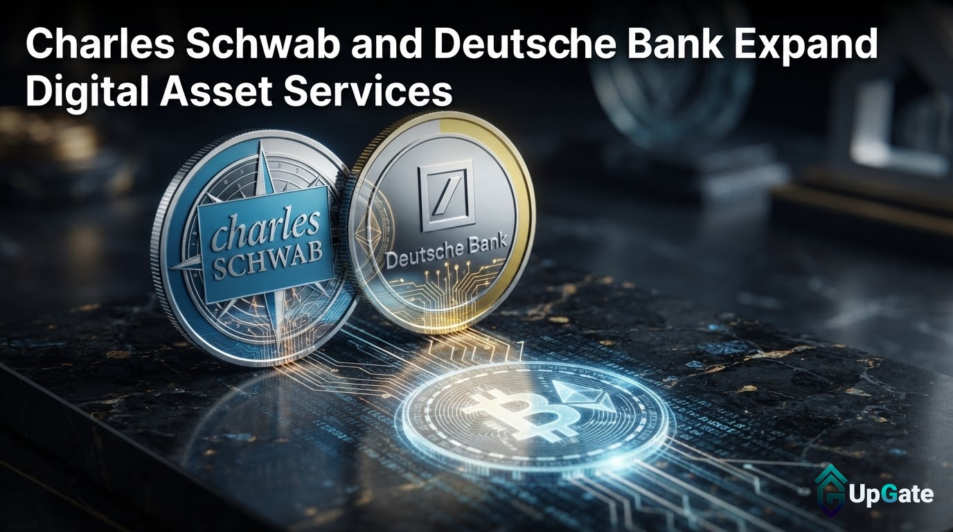 Charles Schwab and Deutsche Bank Expand Digital Asset Services