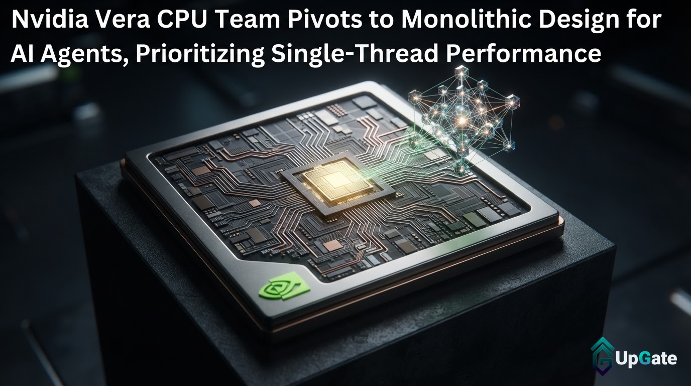 Nvidia Vera: تک线程性能为AI代理王道