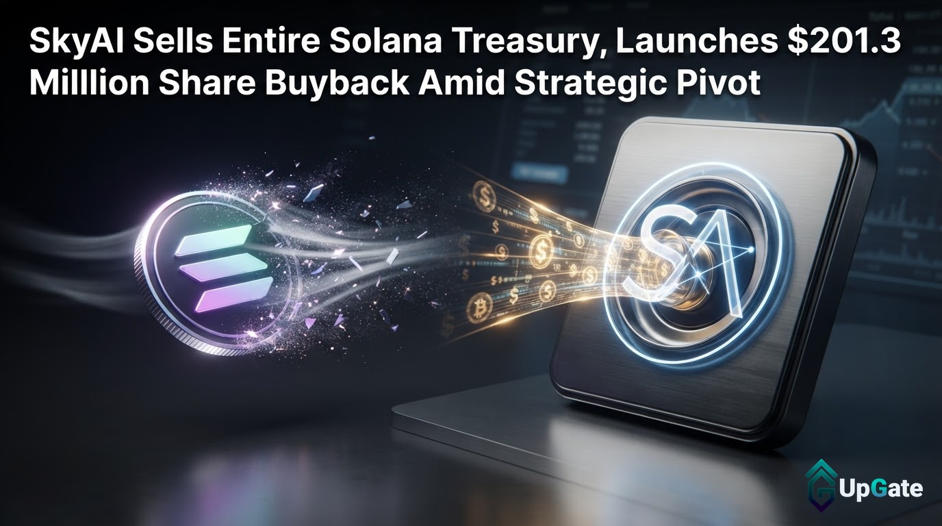 SkyAI Sells Entire Solana Treasury, Launches $201.3 Million Share Buyback Amid Strategic Pivot