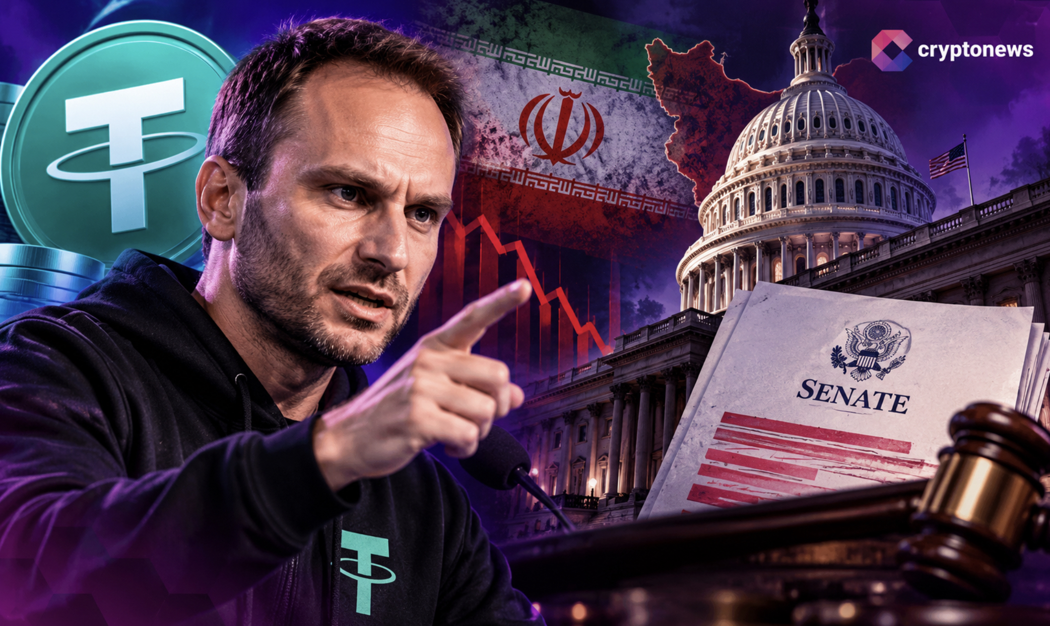 Tether Iran Dispute: Ardoino Rejects Senate Claims