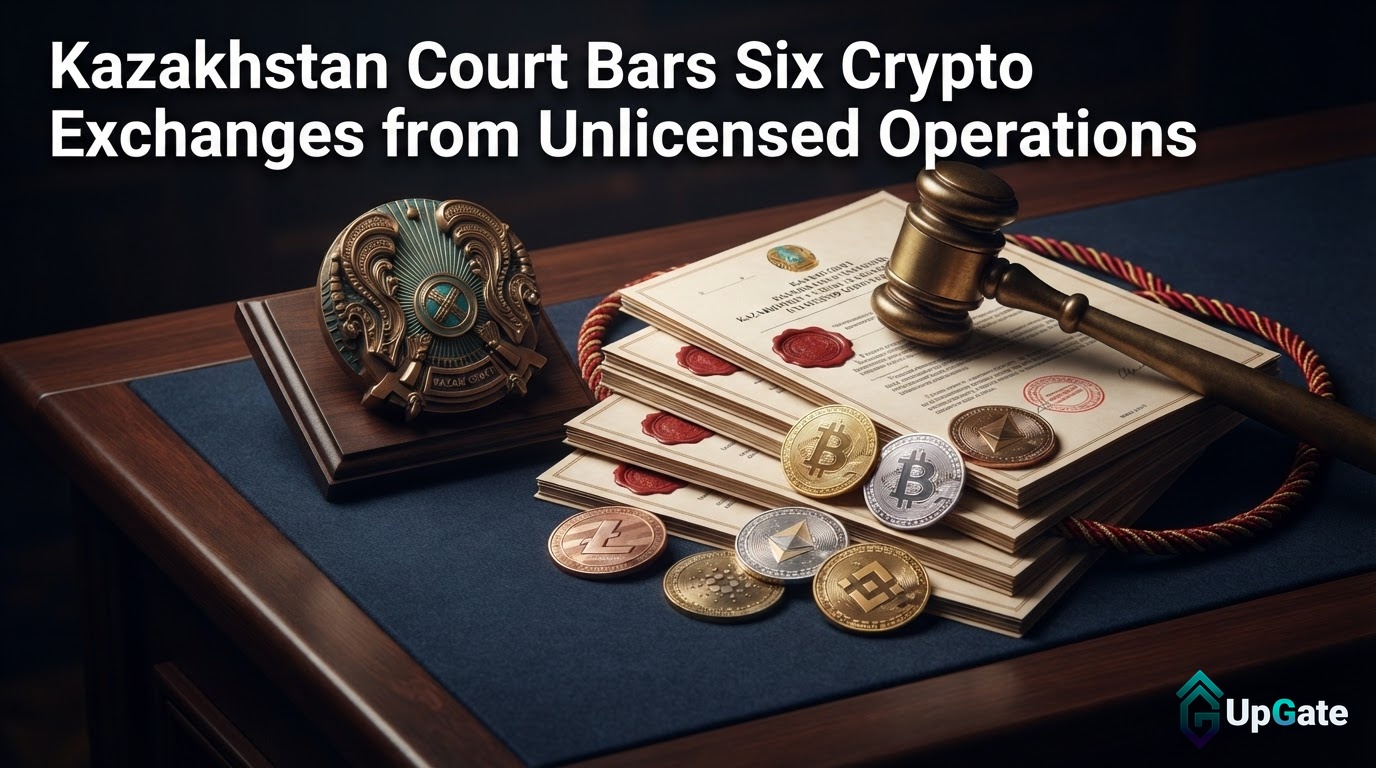 Kazakhstan Court Bars Six Crypto Exchanges from Unlicensed Operations