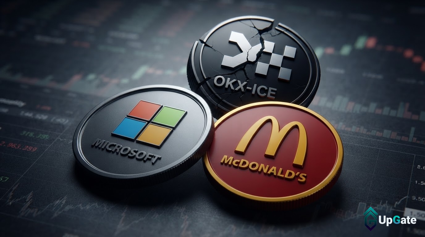 مایکروسافت و مک‌دونالدز در برابر سهام توکنیزه OKX-ICE مقاومت می‌کنند