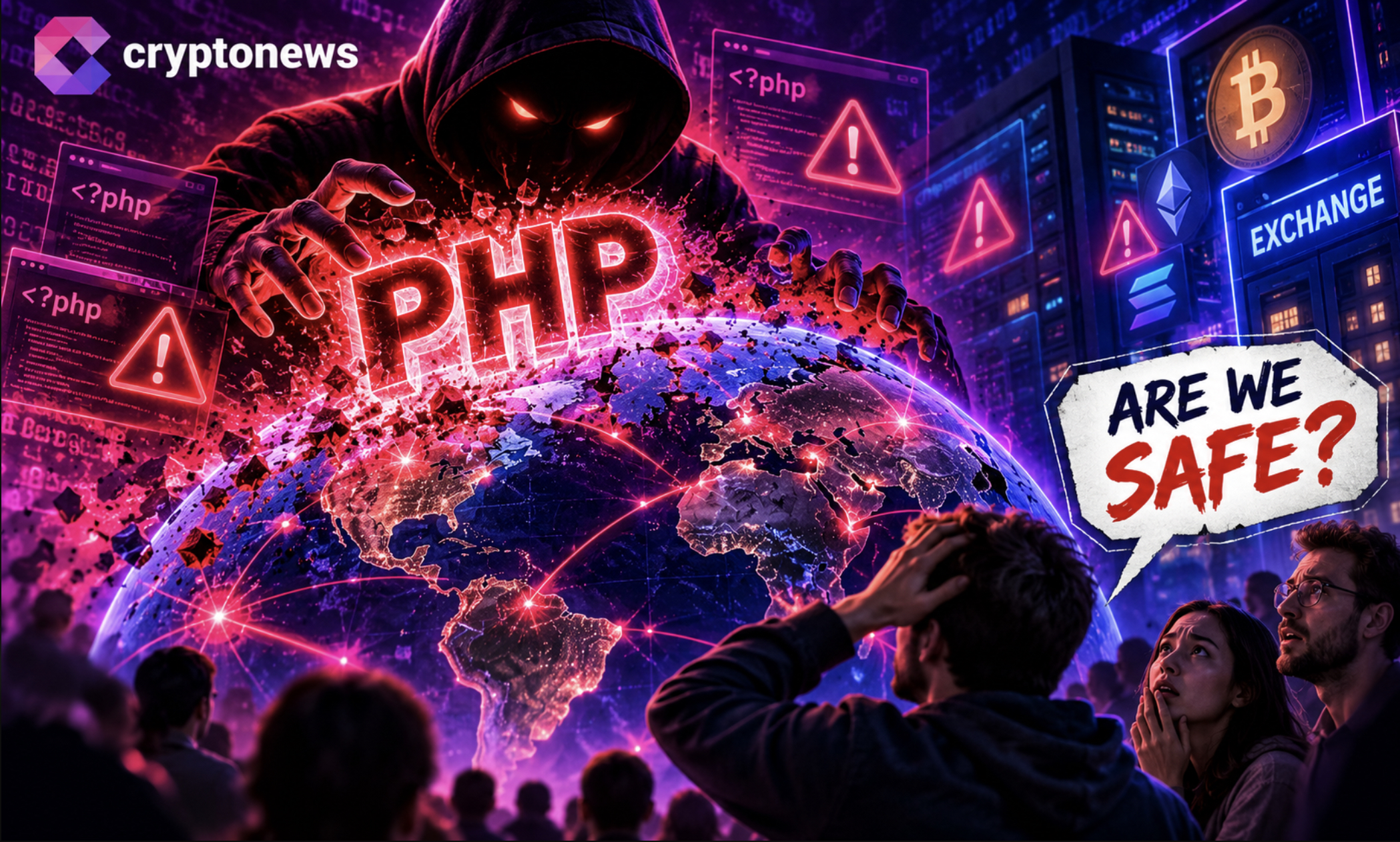 تهدید PHP برای امنیت رمزارزها: خروج از صرافی‌ها یا نقد کردن؟
