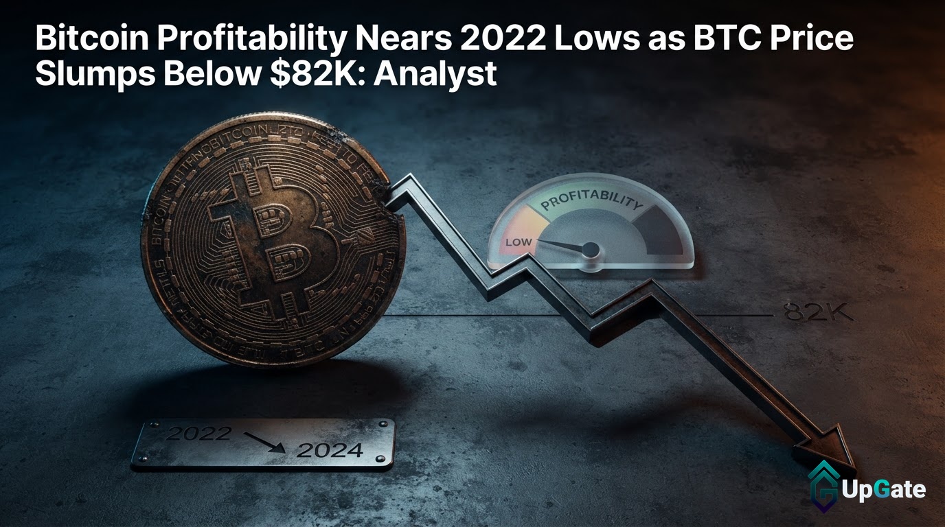 سودآوری بیت‌کوین به نزدیکی کف ۲۰۲۲ رسید؛ قیمت BTC زیر ۸۲ هزار دلار سقوط کرد