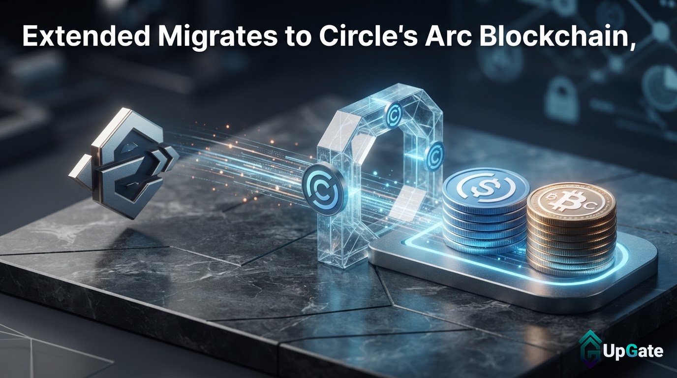 اکستندد با وثیقه USDC و cirBTC به Arc سیرکل مهاجرت کرد