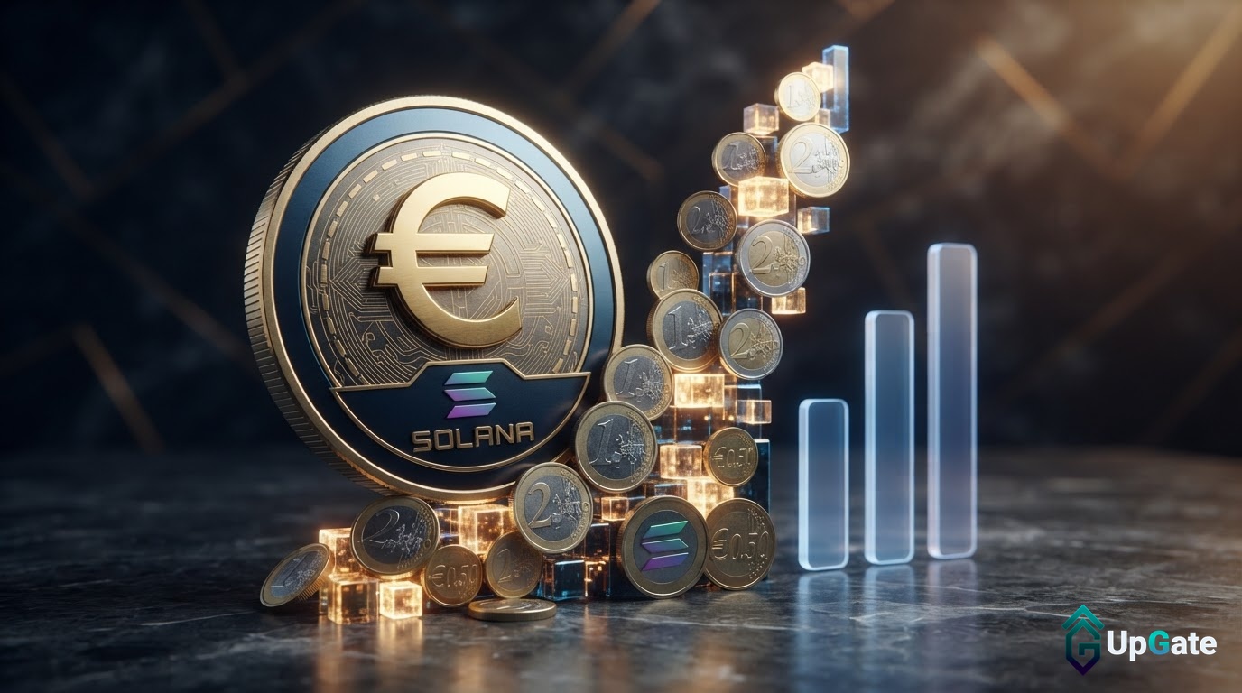 سولانا در یک هفته ۲۲ میلیون دلار استیبل‌کوین یورو جذب کرد؛ پیشتاز در میان بلاکچین‌ها