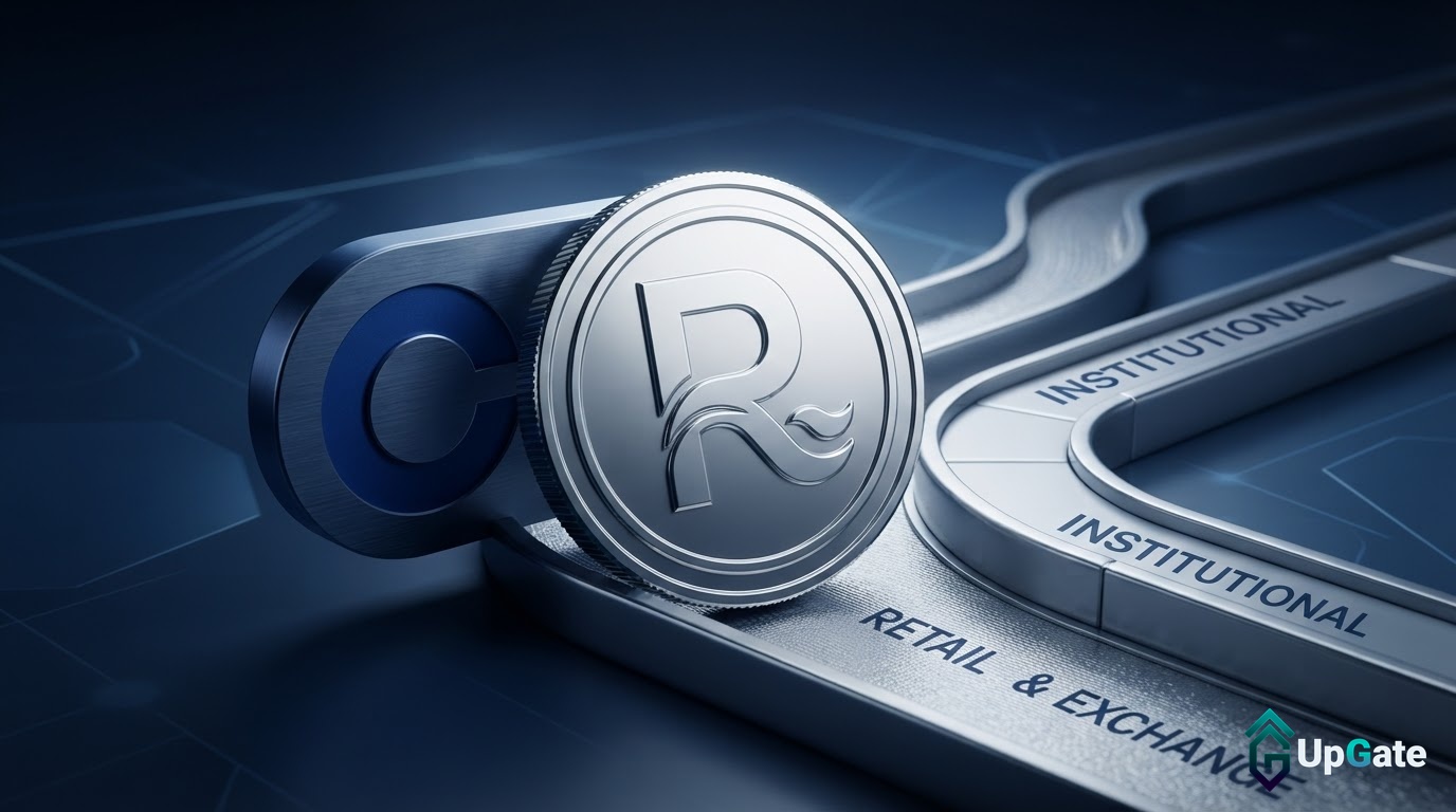 کوین‌بیس استیبل‌کوین ۲.۶ میلیارد دلاری ریپل، RLUSD، را اضافه کرد