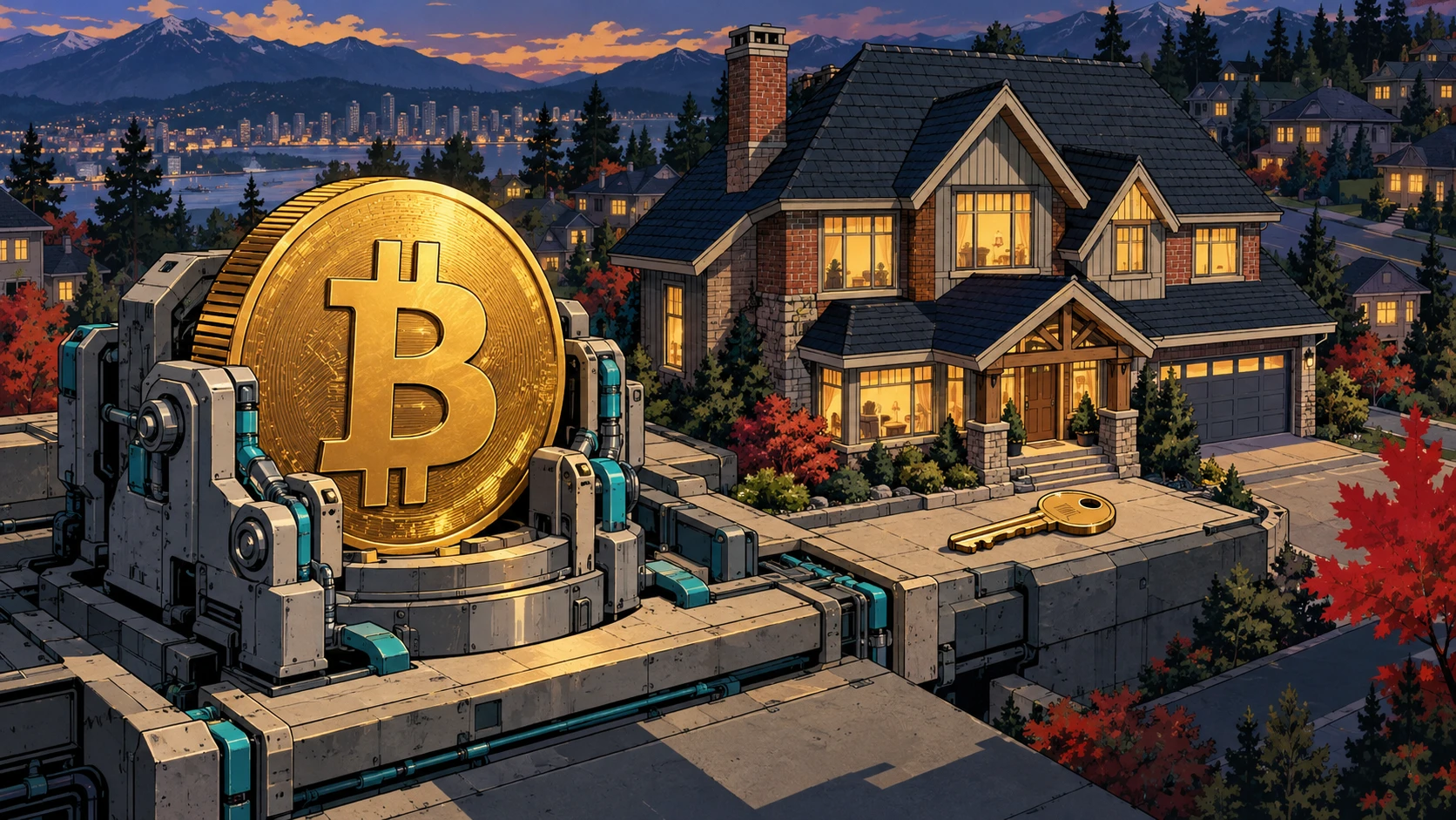 بدون فروش بیتکوین، خانه بخرید: وام مسکن با وثیقه بیتکوین در کانادا