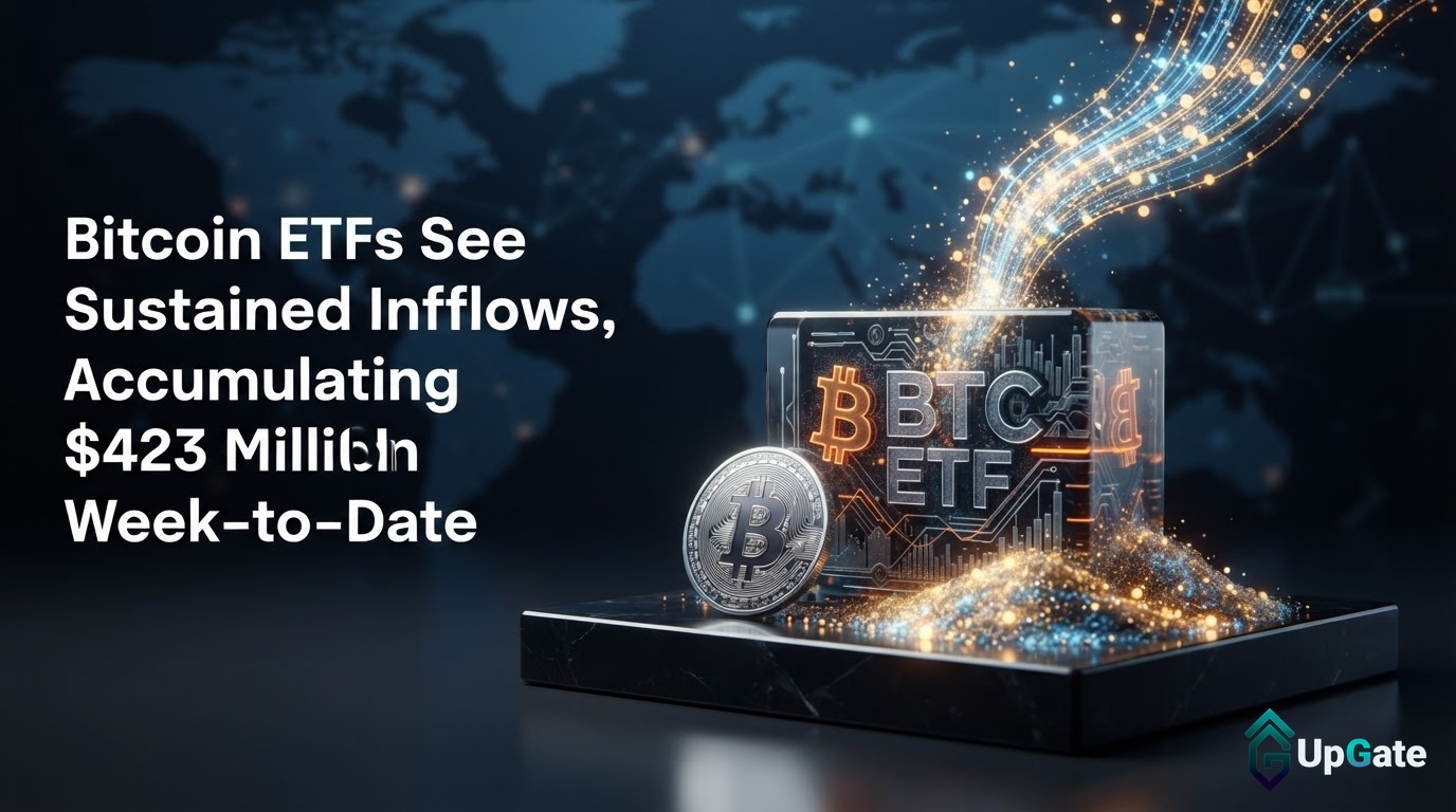 بیتکوین ETFها در سه روز ۴۲۳ میلیون دلار جذب کردند؛ بلکراک پیشتاز